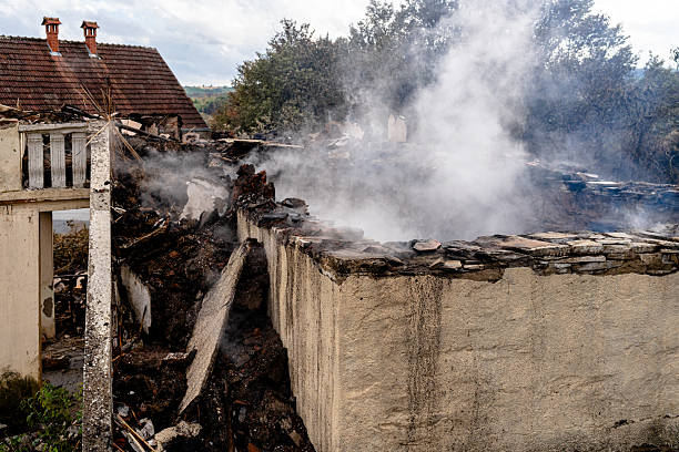 Professional Fire Damage Removal technician working in Wayne, PA